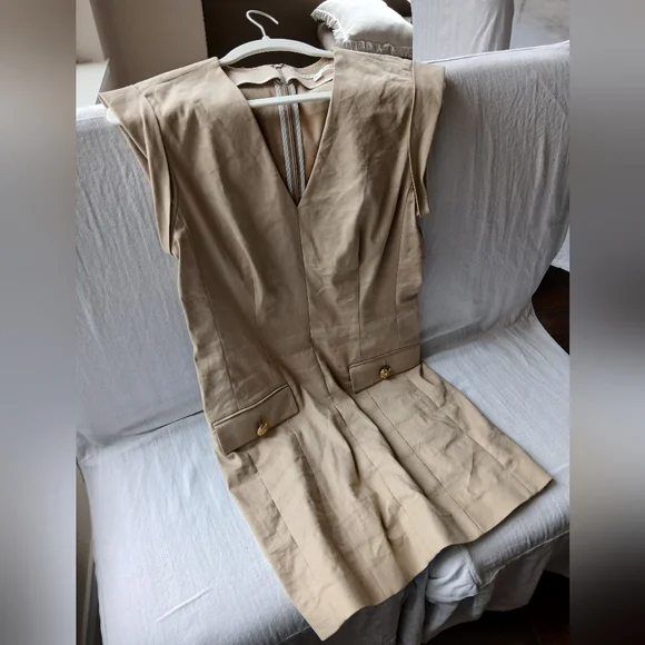 Veronica beard linen blend dress - Picture 2 of 6